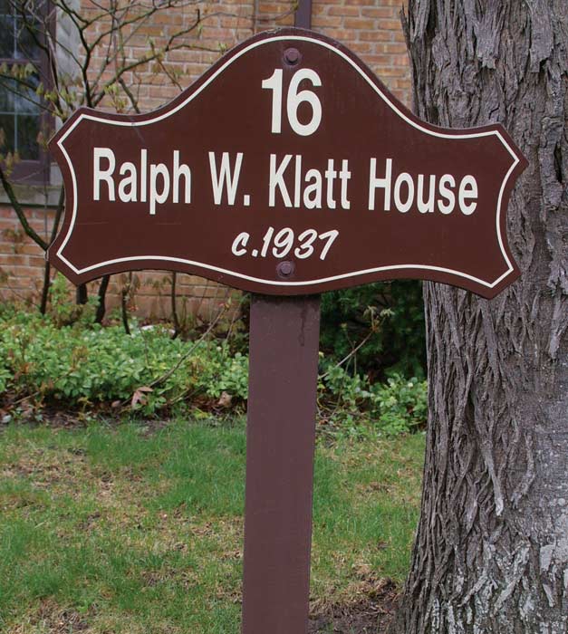 Ralph W Klatt House