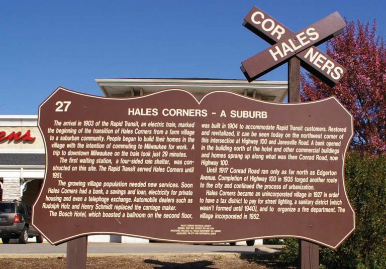 Hales Corners Historically Significant Properties Hales Corners, WI